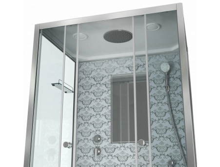 Душевая кабина Niagara Luxe NG-7772QW 120x90 с низким поддоном, прозрачным стеклом 7772QW - фото 3