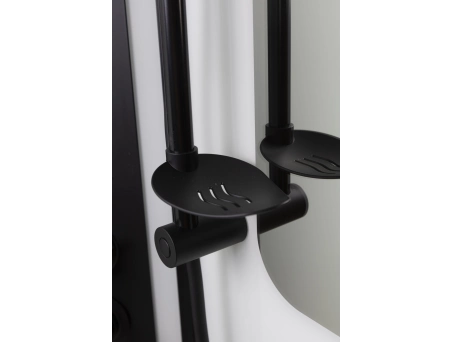 Душевая кабина Niagara Premium NG-6901-01G Black 90x90 с низким поддоном, тонированным стеклом 69010134GBLACK - фото 9