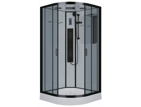 Душевая кабина Niagara Premium NG-6901-01G Black 90x90 с низким поддоном, тонированным стеклом 69010134GBLACK
