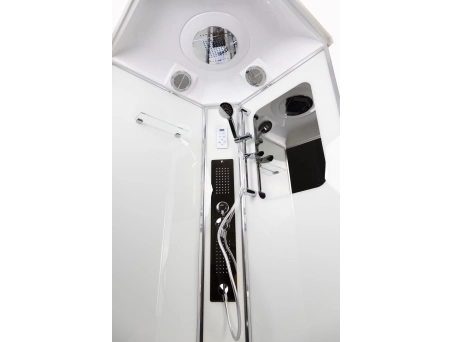 Душевая кабина Niagara Premium NG-6001-01GD 90x90 с низким поддоном, прозрачным стеклом 60010114GD - фото 3