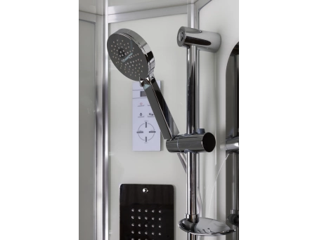 Душевая кабина Niagara Premium NG-6001-01GD 90x90 с низким поддоном, прозрачным стеклом 60010114GD - фото 6
