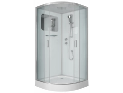 Душевая кабина Niagara Premium NG-6002-01 100x100 низкий поддон, прозрачное стекло