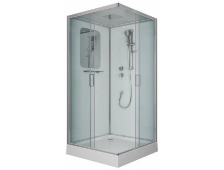 Душевая кабина Niagara Premium NG-6001-01Q 90x90 с низким поддоном, прозрачным стеклом 60010114Q