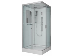 Душевая кабина Niagara Premium NG-6002-01GQ 100x100 низкий поддон, прозрачное стекло