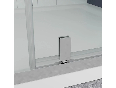 Душевой уголок Veconi Ottimo P20SP CH 110x90 с хромированным профилем, прозрачным стеклом (OP20CH-SP-11090-01-C9) - фото 6