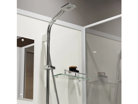 Душевая кабина Niagara Standart ST90/15Q/BK 90x90 низкий поддон, прозрачное стекло - фото 8