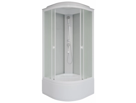 Душевая кабина Niagara Promo P80/40/MT 80x80 с высоким поддоном, матовым стеклом