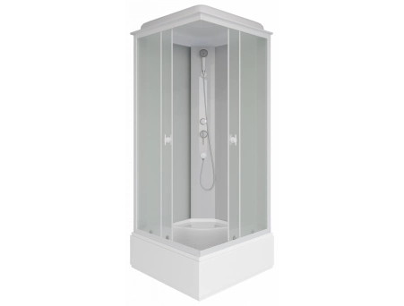Душевая кабина Niagara Promo P90/26Q/MT 90x90 со средним поддоном, матовым стеклом