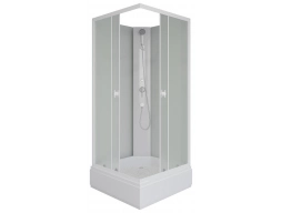 Душевая кабина Niagara Promo P90/26Q/MT/BK 90x90 средний поддон, матовое стекло