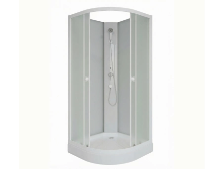 Душевая кабина Niagara Promo P90/13/MT/BK 90x90 с низким поддоном, матовым стеклом