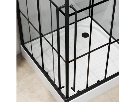 Душевая кабина Niagara Standart ST100/15QL/KL/BKT 100x100 с низким поддоном, прозрачным стеклом - фото 6