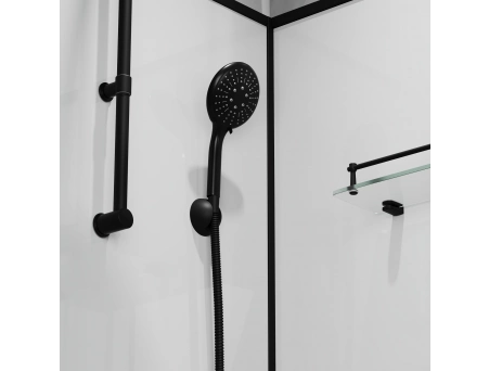 Душевая кабина Niagara Standart ST100/15QL/KL/BKT 100x100 с низким поддоном, прозрачным стеклом - фото 8