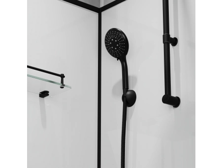Душевая кабина Niagara Standart ST100/15QR/KL/BKT 100x100 с низким поддоном, прозрачным стеклом - фото 8