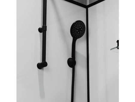 Душевая кабина Niagara Standart ST120/80/15QL/KL/BKT 120x80 с низким поддоном, прозрачным стеклом - фото 8
