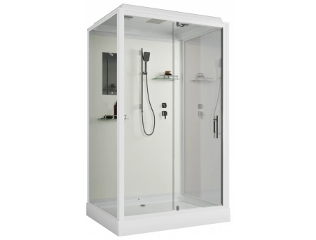 Душевая кабина Niagara Standart ST120/90/15Q 120x90 с низким поддоном, прозрачным стеклом