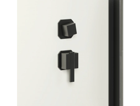 Душевая кабина Niagara Standart ST80/15Q/BL 80x80 с низким поддоном, прозрачным стеклом - фото 10