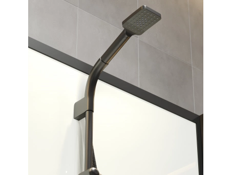 Душевая кабина Niagara Standart ST100/80/15Q/BL/BK 100x80 с низким поддоном, прозрачным стеклом - фото 8