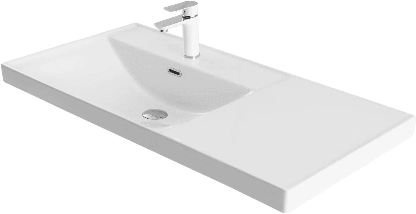 Раковина мебельная Aquanet Side 100 A левая (00347435)