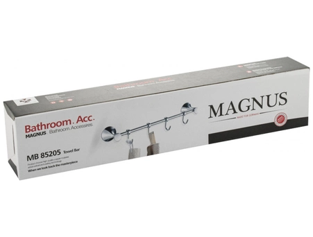 Вешалка Magnus 85205 на 4 крючка хромированная - фото 5