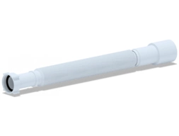 Гофра для сифона Ани пласт K216 1 1/4" 40/50 (541-1371 мм) удлиненная, с гайкой
