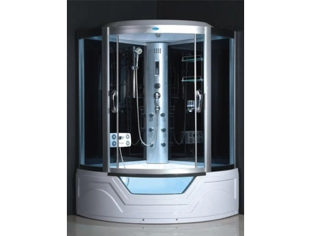 Душевая кабина AOclear AKL-808 135x135 с высоким поддоном, тонированным остеклением
