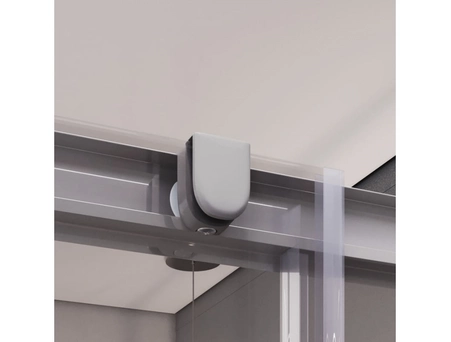 Душевой уголок RGW Dolphin TN-209-J 100x100 с хромированным профилем, прозрачным стеклом - фото 4