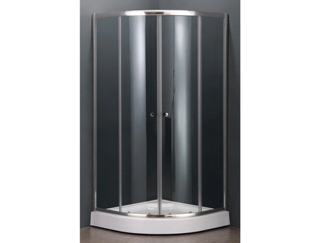 Душевой уголок RGW Dolphin TN-209-J 100x100 с хромированным профилем, прозрачным стеклом