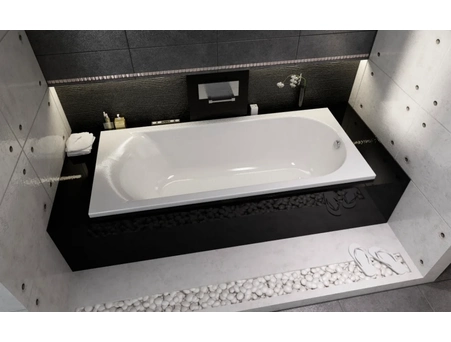 Акриловая ванна Riho Miami 150x70 (с каркасом, экраном) B058001005 - фото 4