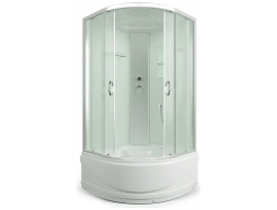 Душевая кабина Erlit ER 3510TP-C3-RUS 100x100 высокий поддон, матовое стекло
