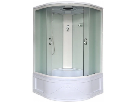 Душевая кабина Loranto CS-1200 Hi F 120x120 с высоким поддоном, матовым стеклом