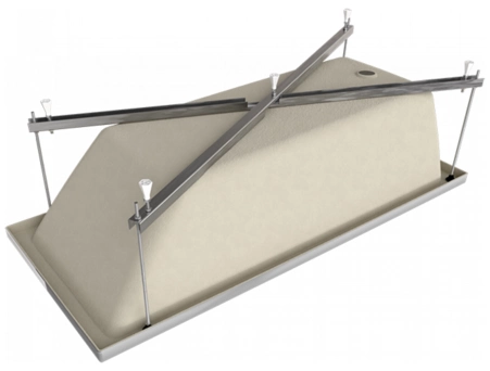 Акриловая ванна 1ACReal Palermo 180x80 (с каркасом, экраном) Щ0000028758 - фото 9