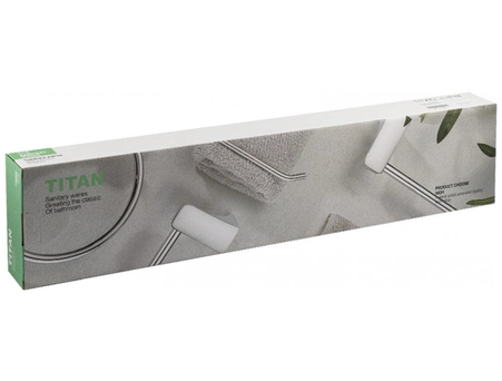 Полотенцедержатель Titan 77144 хромированный - фото 4