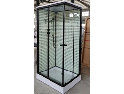 Душевая кабина Дана 38 K 100x80 низкий поддон, прозрачное стекло