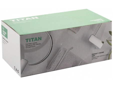 Держатель для туалетной бумаги и освежителя воздуха Titan 77244 хромированный - фото 5
