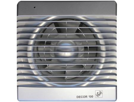 Вытяжной вентилятор Soler&Palau Decor-100C Silver 03-0103-021