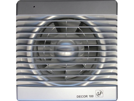 Вытяжной вентилятор Soler&Palau Decor-100C Silver 03-0103-021 - фото 2