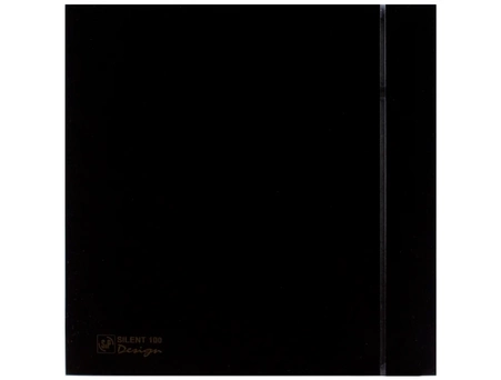Вытяжной вентилятор Soler&Palau Silent-100 CZ Black Design-4C 03-0103-136