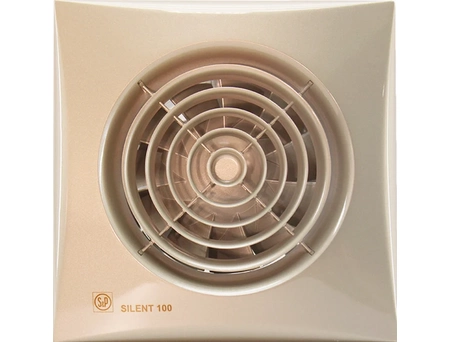 Вытяжной вентилятор Soler&Palau Silent-100 CZ Champagne 03-0103-153 - фото 2