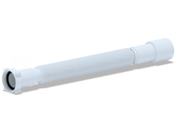 Гофра для сифона Ани пласт K116 1 1/2" 40/50 (541-1371 мм) удлиненная, с гайкой