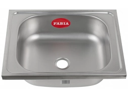 Мойка накладная Fabia м00001 50x40 (без сифона)