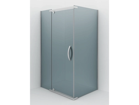 Душевой уголок Alex Baitler AB244-120 120x90 хромированный профиль, тонированное стекло - фото 3