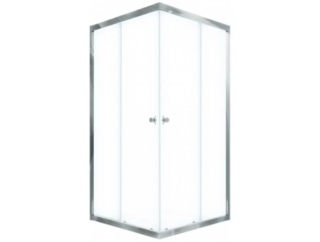 Душевая ширма Triton Вента-Хром 90x90 хромированный профиль, прозрачное стекло (без поддона) Щ0000051622