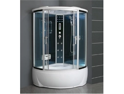 Душевая кабина AOclear AKL-1316 120x120 высокий поддон, тонированное стекло