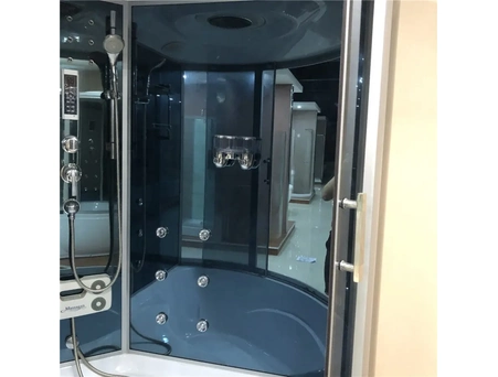 Душевая кабина AOclear AKL-2300G 150x150 с высоким поддоном, тонированным остеклением - фото 3