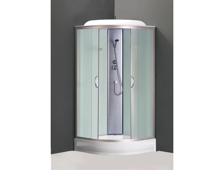 Душевая кабина Loranto CS-6681F 80x80 с низким поддоном, матовым стеклом - фото 2