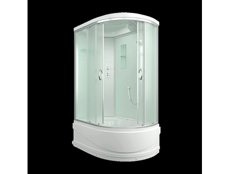 Душевая кабина Erlit ER 3512TPL-C3-RUS 120x80 с высоким поддоном, матовым стеклом