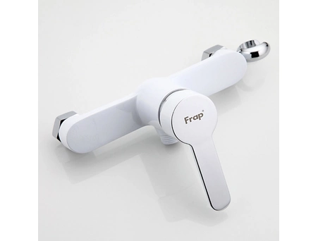 Гигиенический душ со смесителем Frap F2041-8 H41 белый/хром - фото 6