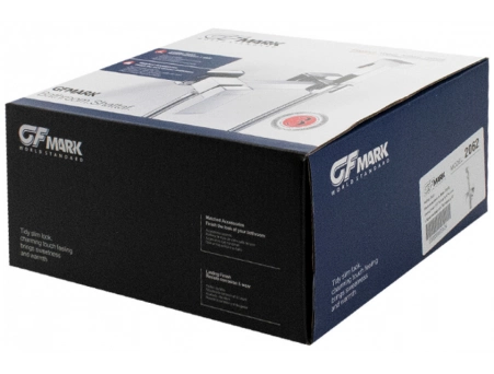 Встраиваемый смеситель с гигиеническим душем GFmark 2062 хромированный - фото 4