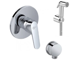 Встраиваемый смеситель с гигиеническим душем Ideal Standard B0040AA хром