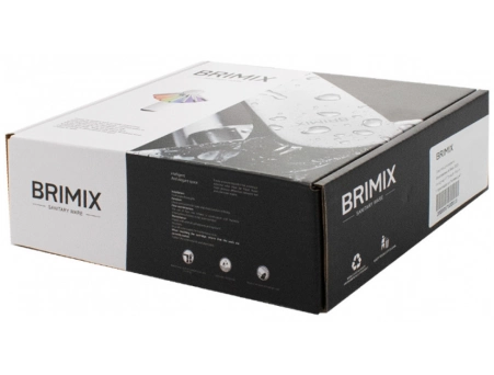 Смеситель для раковины Brimix 122 золото/белый со стразами - фото 5